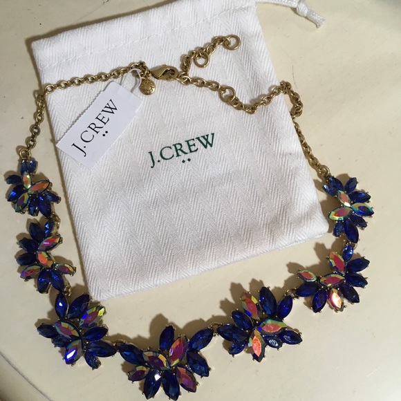 CLOSE SALE  J CREW BLUE CRYSTAL  “CORAL REEF” - Picture 2 of 8